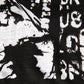 Cotton crop top with long sleeves and graphic