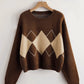 Vintage argyle sweater