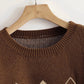Vintage argyle sweater