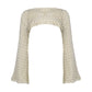 Long Sleeve Crochet Bolero Crochet Top