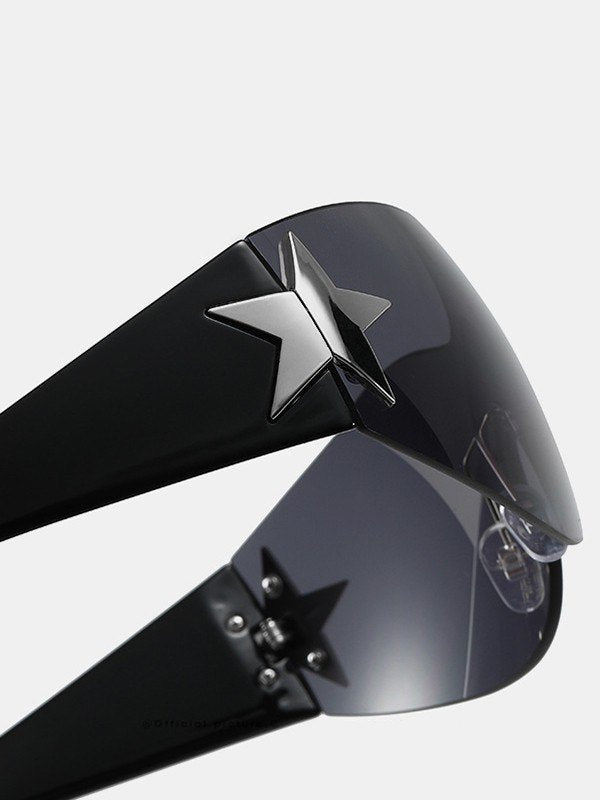 Y2K Star Sporty Sunglasses