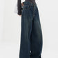 Dark vintage baggy boyfriend jeans