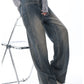 2000s Y2K vintage baggy boyfriend jeans with wash effect